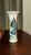 Mottahedeh Mottahedeh Tobacco Leaf Porcelain Trumpet Vase - 11 Inch For Sale - Image 4 of 8