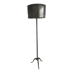 Robert Abbey Porter Floor Lamp in Aged Silver Nickel