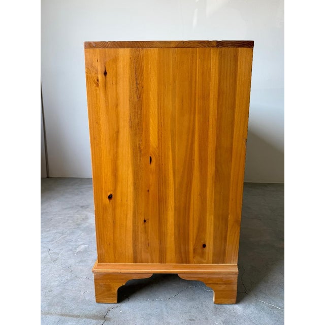 Vintage Link-Taylor Solid Pine Wood 17-Drawer Dresser For Sale - Image 15 of 17