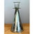 Glass Vintage Silvered Glass Candle Holder For Sale - Image 7 of 12