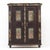 Rustic Farmhouse Folk Art Painted Bridal Cabinet 1844 For Sale - Image 18 of 18