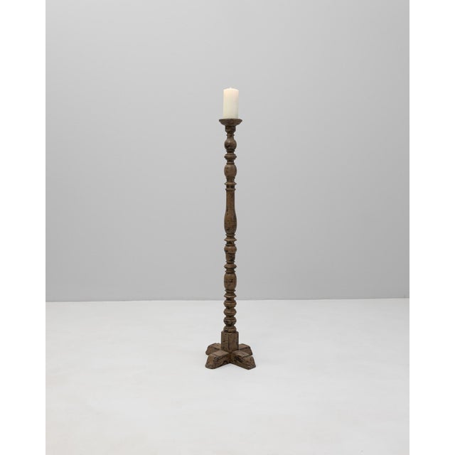 19th Century French Wooden Candlestick For Sale - Image 16 of 18