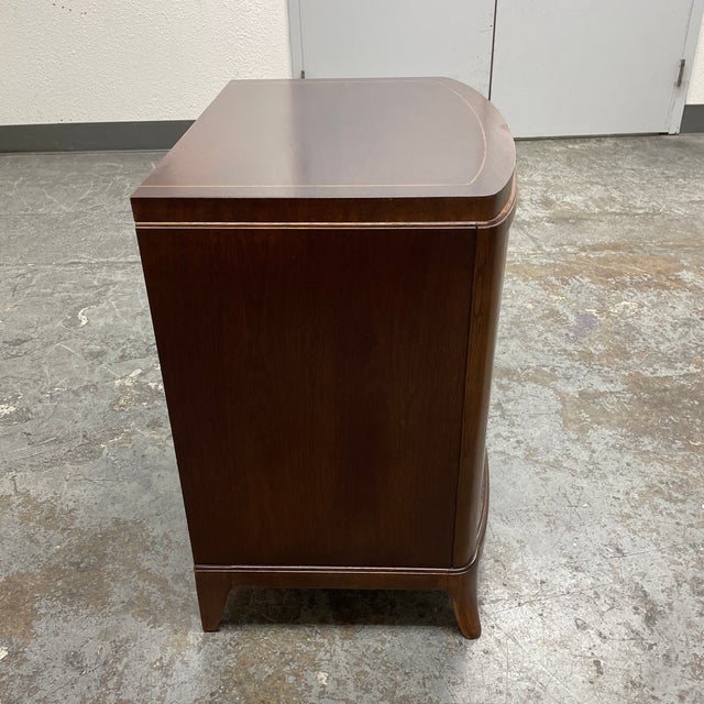 Thomasville Humphrey Bogart Collection Three Drawer Side Table Chairish