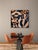 Original acrylic on wood panel by the Spanish artist Rubén Sánchez (Zoonchez), from his Equilibrios Cotidianos ("Everyday...