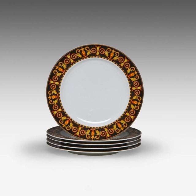 Rosenthal Barocco Ikarus Dinnerware Set by Gianni Versace for Rosenthal, 1990s, Set of 70 For Sale - Image 4 of 18