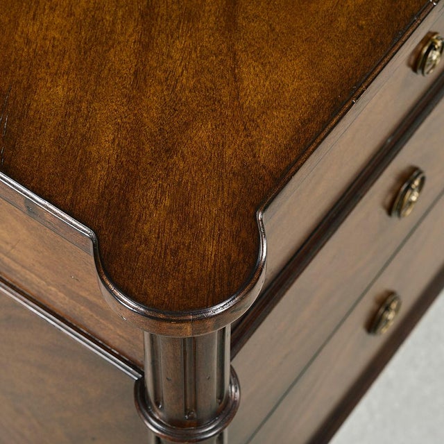 Dark French Louis XVI Commode For Sale In Greensboro - Image 6 of 10