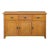 Crafters and Weavers Mission Solid Oak 3 Drawer 3 Door Sideboard - Michael's Cherry For Sale