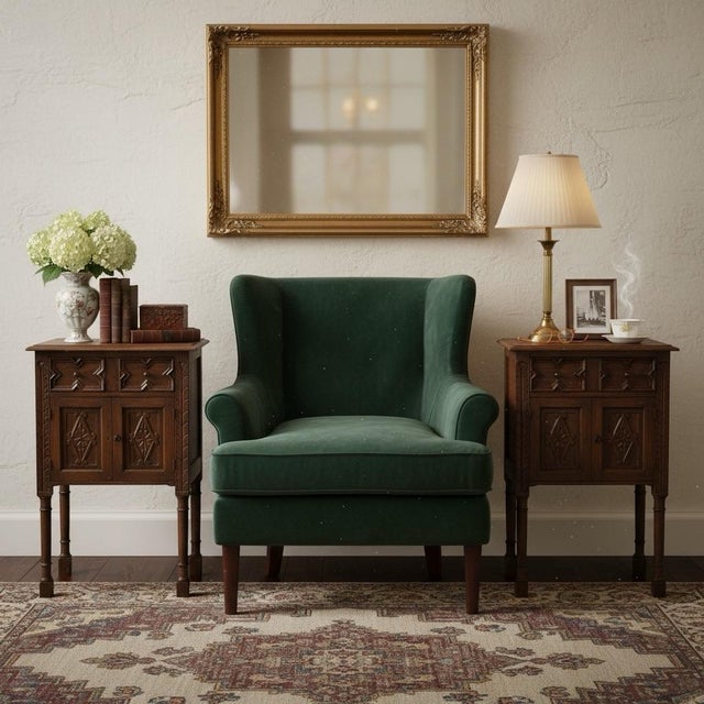 19th-C. English William and Mary Style Carved Oak Side Tables / Cabinets - Pair For Sale In Atlanta - Image 6 of 7