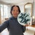 1960s Mid‑Century Modern French Blue Ceramic Dish from Yvonne Gisclard‑Cau, 1960s For Sale - Image 5 of 12