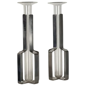 Krupp Milano Single-Flower Vases by Linea Dellorso attributed to G. Gramigna and S. Mazza, 1974, Set of 2
