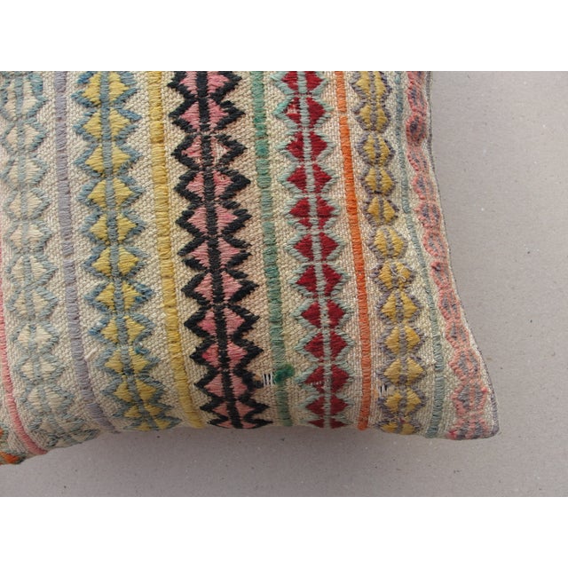 Kilim Rug Pillow Cover 16" For Sale - Image 12 of 12