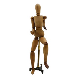 Vintage Articulate Artist's Mannequin For Sale