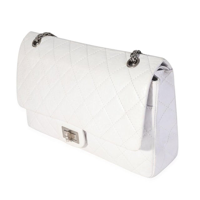 In 2005, Karl Lagerfeld reintroduced the original 2.55 design from Chanel. The quilted flap bag comes in an aged calfskin...