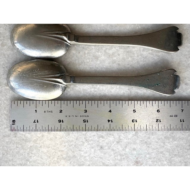 17th Century English Provincial Silver Spoons For Sale - Image 9 of 9