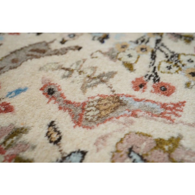 Vintage Persian Tabriz Rug 8'1'' X 10'1'' For Sale - Image 9 of 12