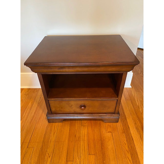 Pottery Barn Nightstand With Hidden Compartment Chairish