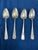 Traditional 4 Gorham Etruscan Teaspoons Monogram 5.75” For Sale - Image 3 of 4