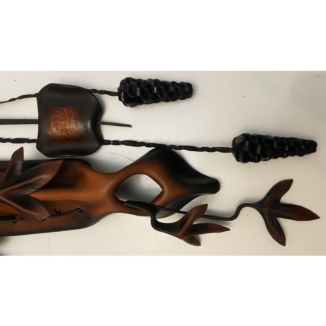 Large Sculptural Wall Clock, 1970s For Sale - Image 9 of 18