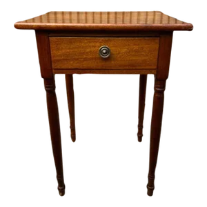 19th Century Federal Style Mahogany Side Table