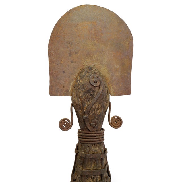 Antique African Ibibio Cross River Nigerian Figure Sculpture For Sale - Image 4 of 8