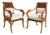 Etruscan Armchairs, 19th Century, Set of 2 For Sale