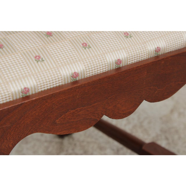 Set of 8 Eldred Wheeler Cherry Dining Room Chairs For Sale - Image 9 of 18