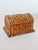 Vintage Carved Wood Casket Box For Sale - Image 4 of 9