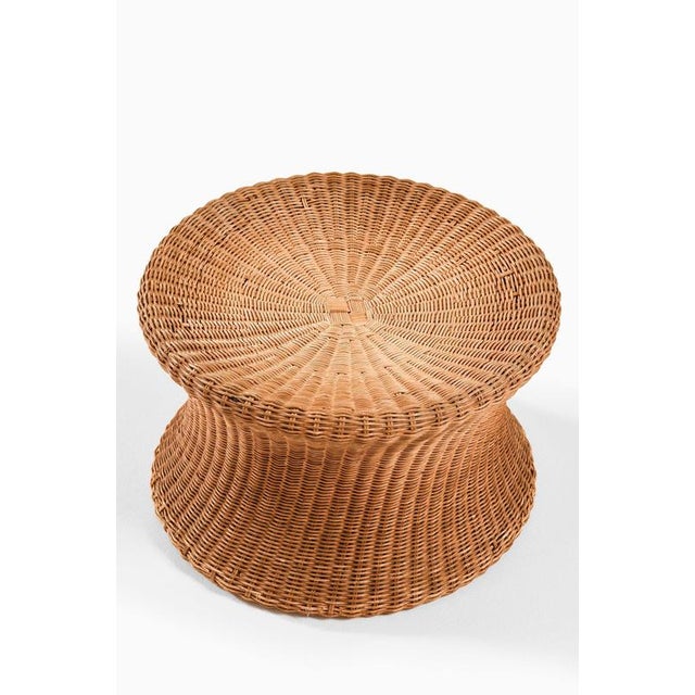 This rare side table or stool, designed by eero aarnio and produced by asko in finland, reflects a lesser-known yet highly...