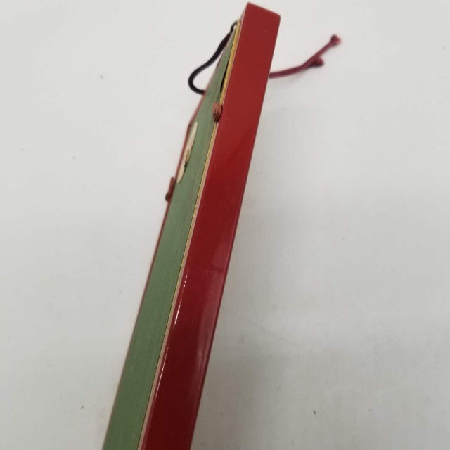 Vintage Japanese Edo-Style Woodblock Print – Red Sun and Abstract Sea Scene For Sale - Image 14 of 18