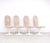 A stylish set of four vintage swivel tulip chairs, manufactured in Germany in the 1970s. These distinctive chairs stand...