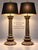 Metal Late 19th Century Corinthian Column Candlesticks a Pair , For Sale - Image 7 of 12