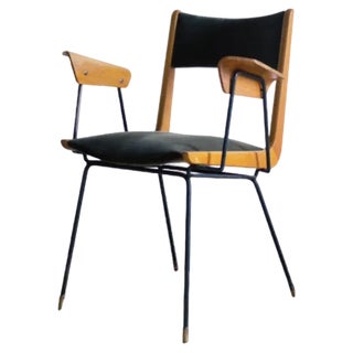 Boomerang Armchair attributed to Carlo De Carli For Sale