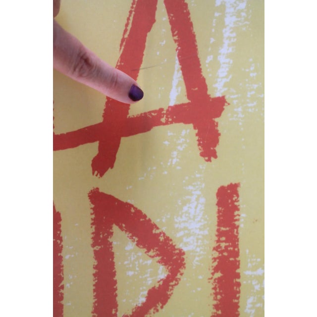 Vintage Exhibition Poster Titled "La Bible De Chagall" (The Bible of Chagall) For Sale - Image 9 of 9