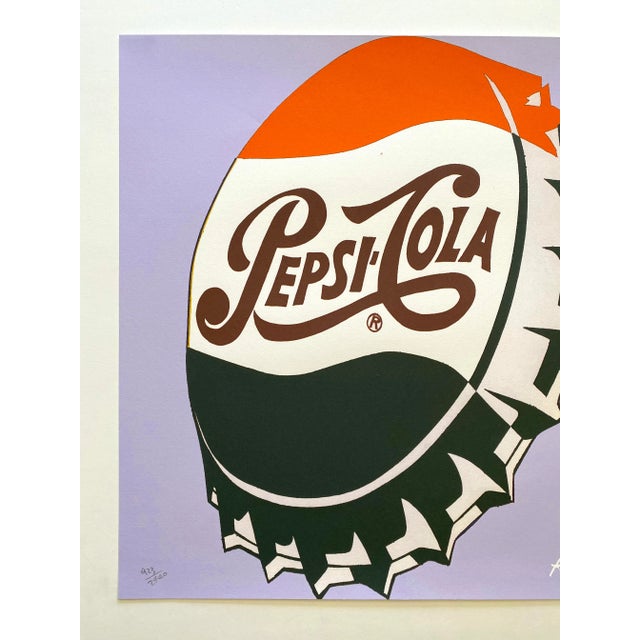 Andy Warhol Vintage 1986 Limited Edition Large Fine Art