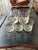 Vintage American Federal Eagle Hand-Cut tumbler Rock Whiskey Glasses. Features a hand-cut etched frosted eagle design with...