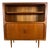 Vintage Teak Bookcase with Retractable Doors from Dyrlund, Denmark, 1960s For Sale