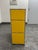 Metal Fritz Haller for Usm Haller Three Drawer Chest, Golden Yellow For Sale - Image 7 of 12