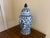 Chinoiserie Chinoiserie Large Blue and White Porcelain Ginger Jar For Sale - Image 3 of 10