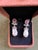 Early 21st Century Bochic "Orient" Vintage Ruby, Topaz & White Pearls Earrings - 18K Gold & Silver For Sale - Image 5 of 7