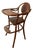 Bentwood Childrens Highchair with Embossed Felix the Cat Motif, 1920s For Sale