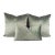Jane Churchill Twilight in Aqua Pillow Cover - 20" X 20" Silver Sage Velvet Cushion Case For Sale In Portland, OR - Image 6 of 7