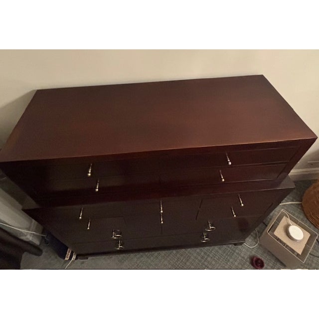 1990s Baker Milling Road Chest on Chest Dresser For Sale In New York - Image 6 of 9