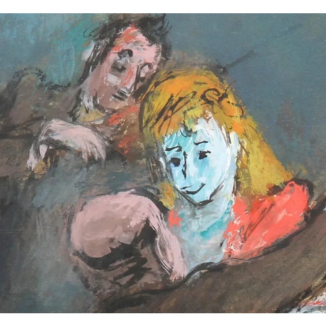 Artist: Robert Philipp, American (1895 - 1981) Title: Restaurant Scene with Band Medium: Oil on Canvas, signed l.r. Size:...