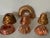 Vintage set of 7 copper baking. Jelly molds. And 6 cookie cutters.Collectible and decorative kitchenware.