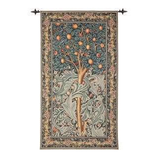 Morris Fruit Tree Loom Woven Tapestry - 152 X 84 Cm / 5'0" X 2'9" - Requires Rod Size 2 For Sale