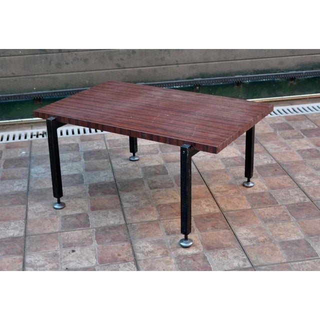 Auxiliary Table by Henry Colomer, 1970s, in Good conditions. Designed 1970 to 1979 This piece has an attribution mark, I...