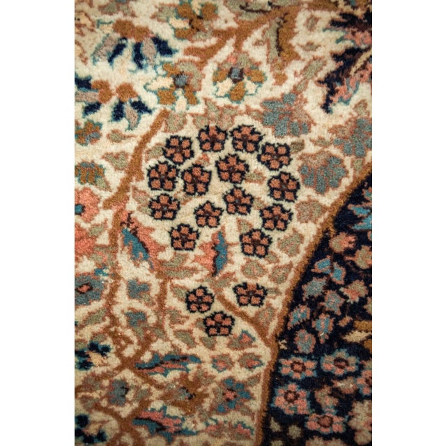Brown Tabriz Tree of Life Rug in Wool For Sale - Image 8 of 10
