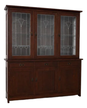 Stickley Mission Oak Arts & Crafts China Cabinet
