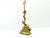 Large Vintage Doorstop in Patinated Brass, 1950s For Sale - Image 4 of 8