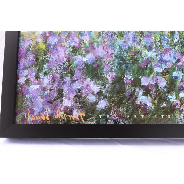 Claude Monet the Artist's Garden at Giverny Impressionist Painting Art Print For Sale - Image 16 of 18